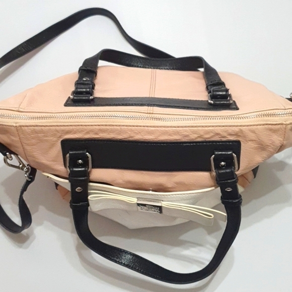 Badgley Mischka three-toned Crossbody shoulder Bag - Picture 5 of 9